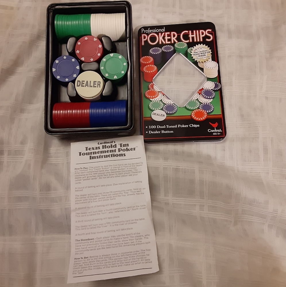 - Professional Poker Chips by Cardinal